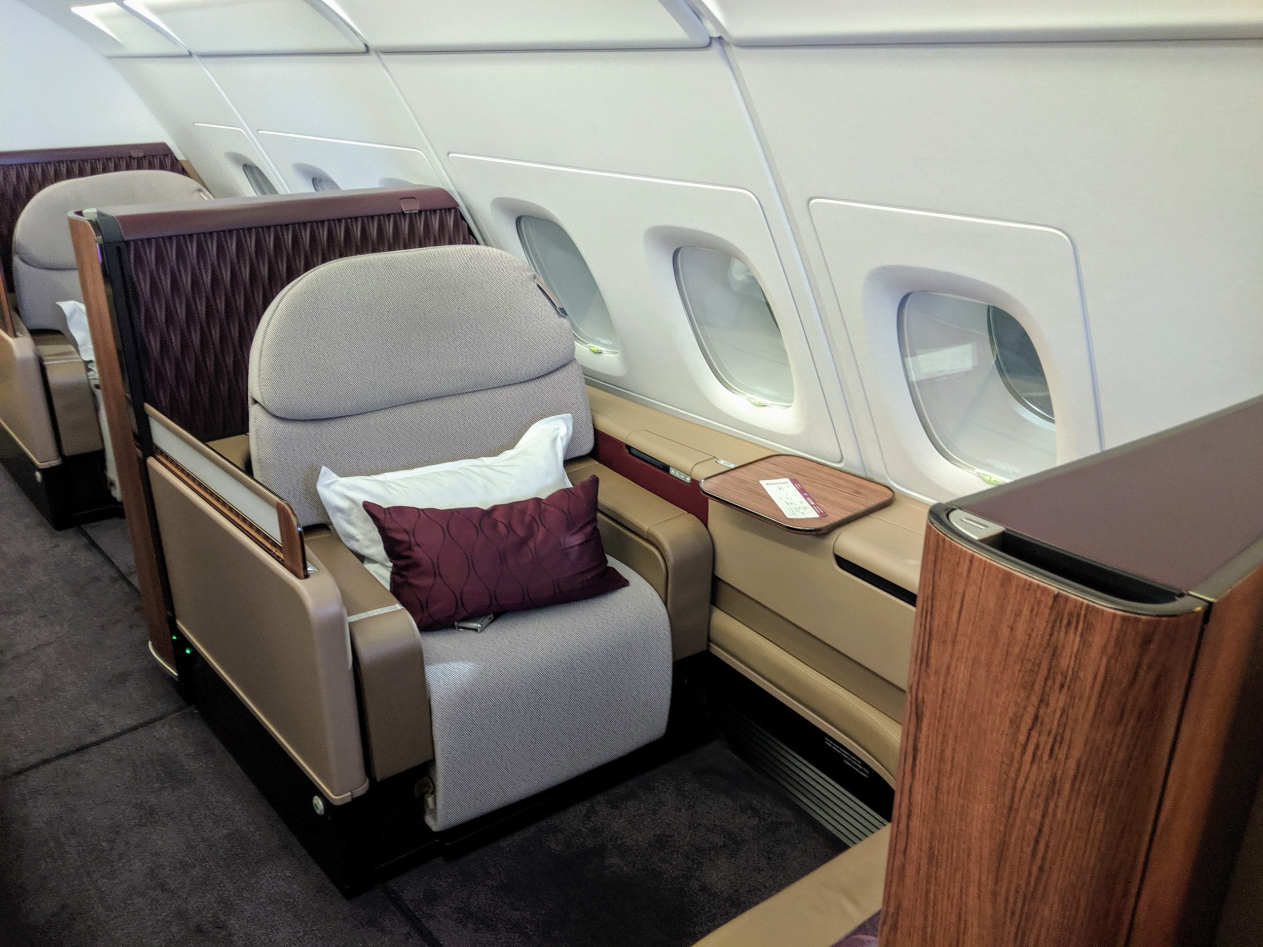 qatar airways first class