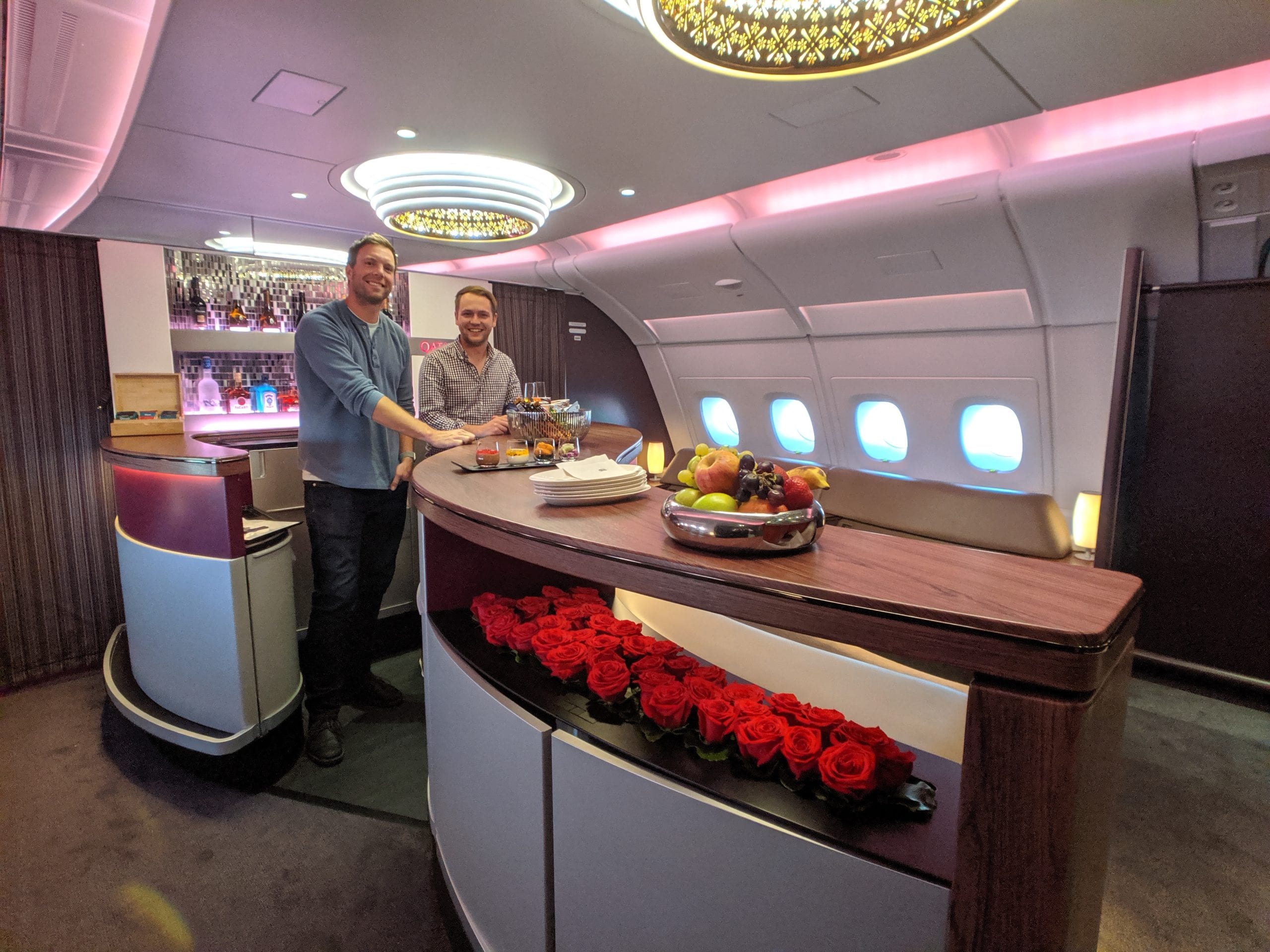 qatar airways first class