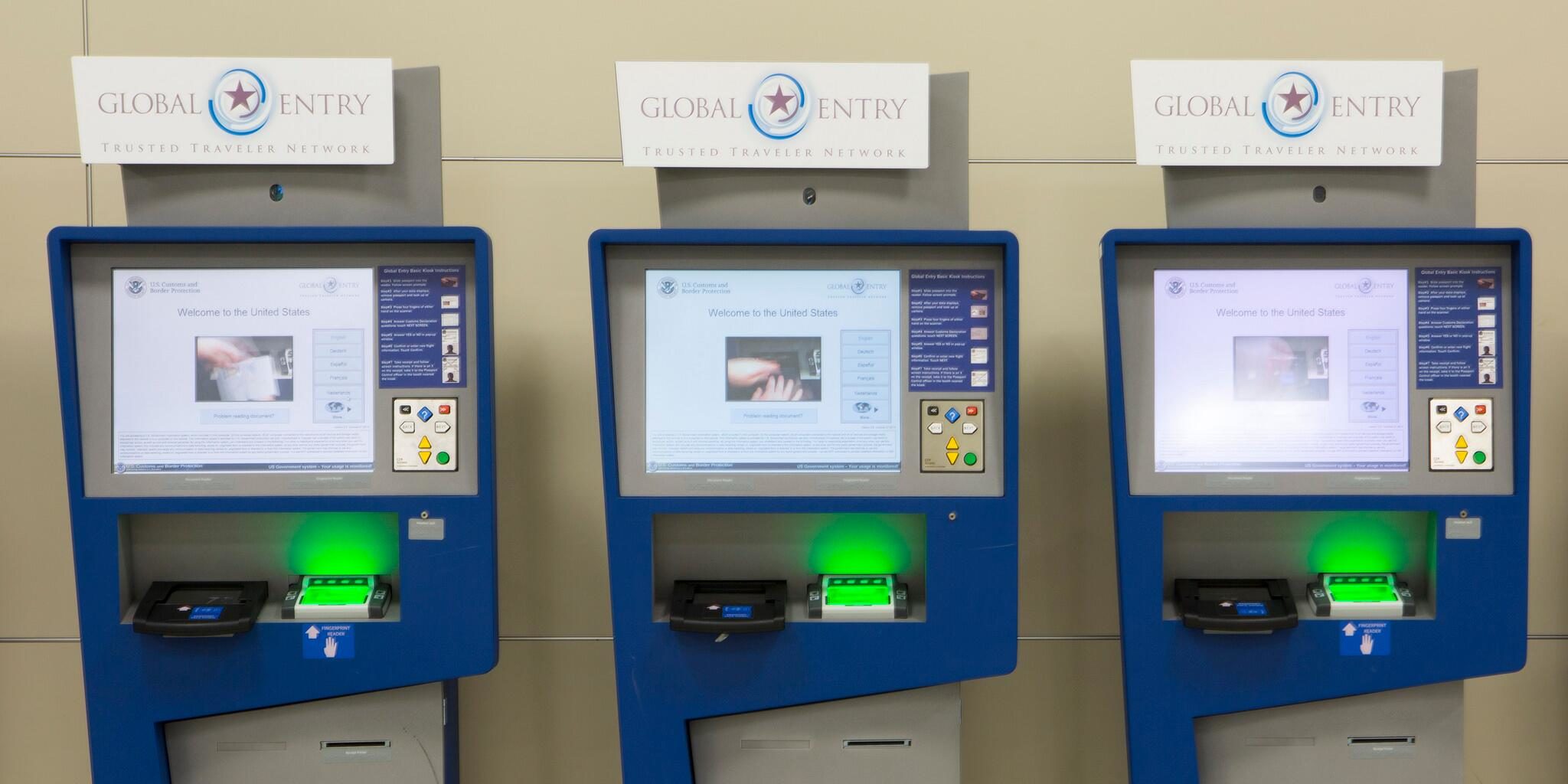 How to Get the Most Out of Your Platinum Card® from American Express Benefits 15 three global entry kiosks
