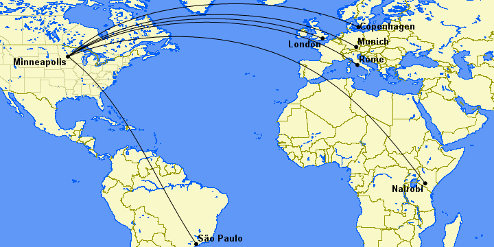 Minneapolis Airport Has a Secret Weapon for Winning New Routes 4 Map