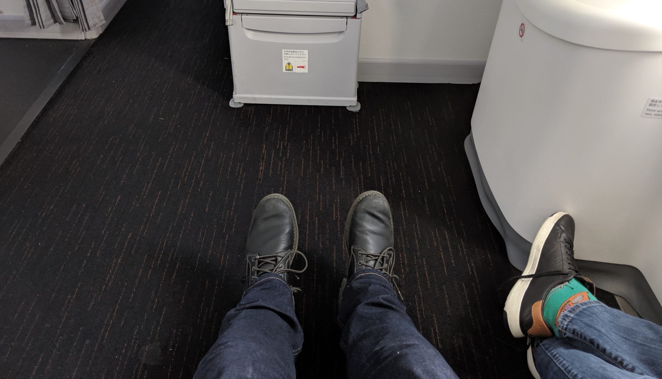 japan airlines economy legroom