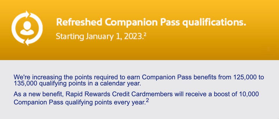 Southwest Raises the Bar (A Bit) to Earn Companion Pass 1 southwest companion pass requirements
