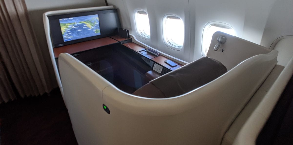 japan airlines first class