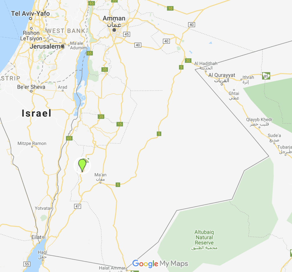 Planning the Perfect Trip to Petra, the Ancient City of Jordan 2 map jordan