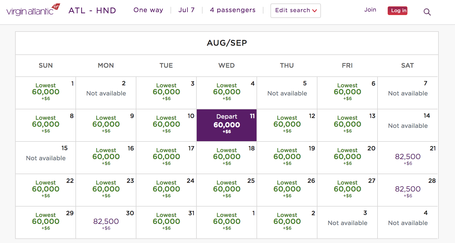 atlanta flights to tokyo