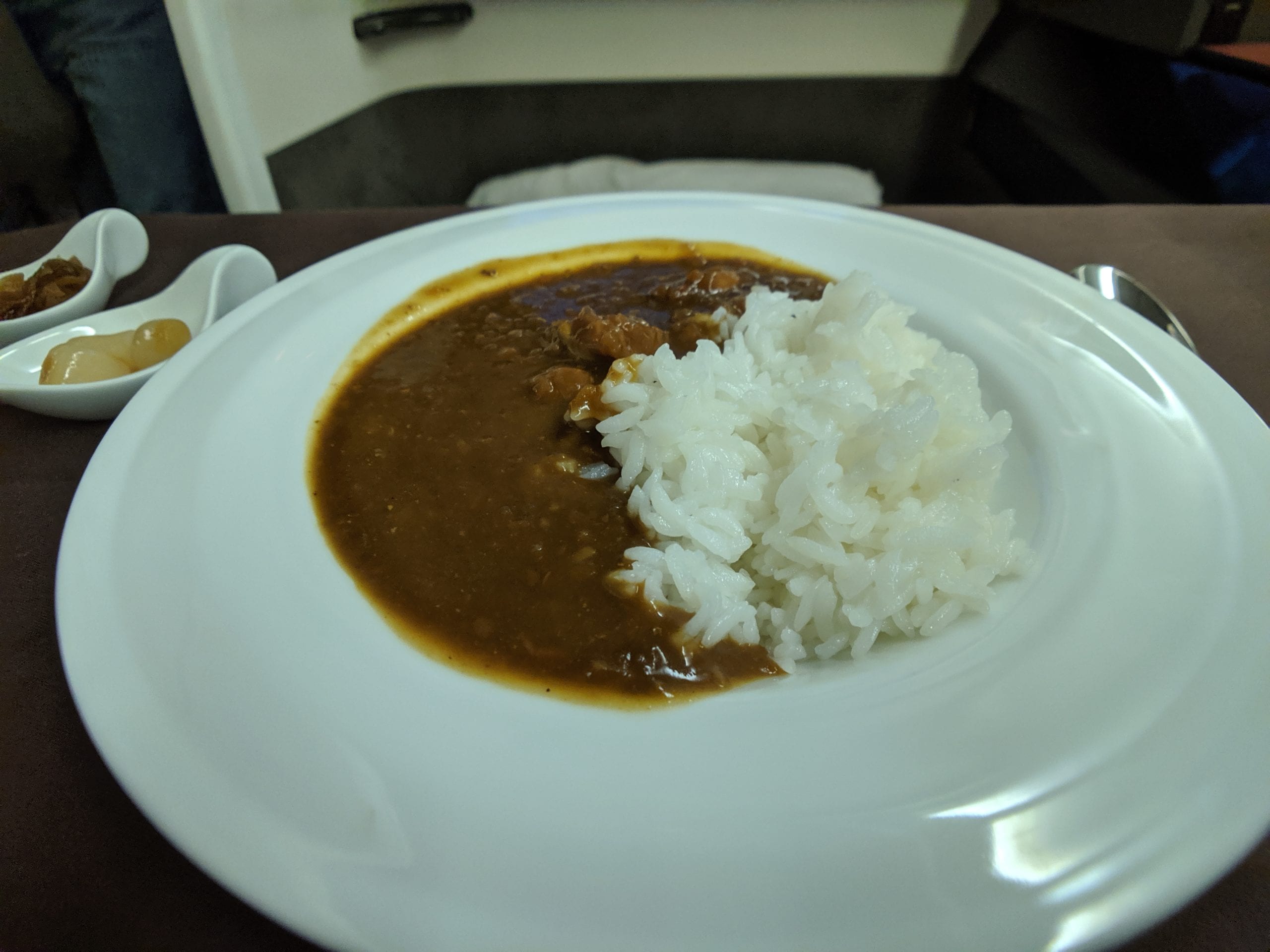 japan airlines curry