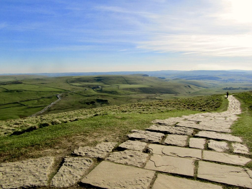 views from Winnat’s Pass and Mam Tor