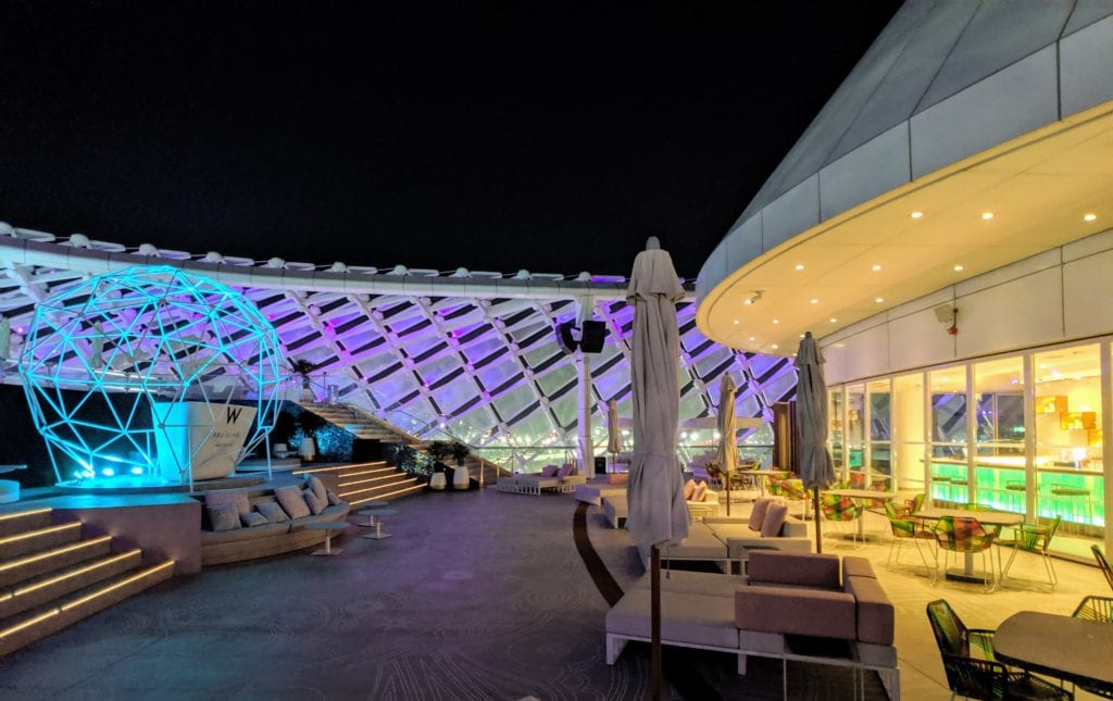 Hotel Review: The New W Abu Dhabi on Yas Island 12 w abu dhabi pool area