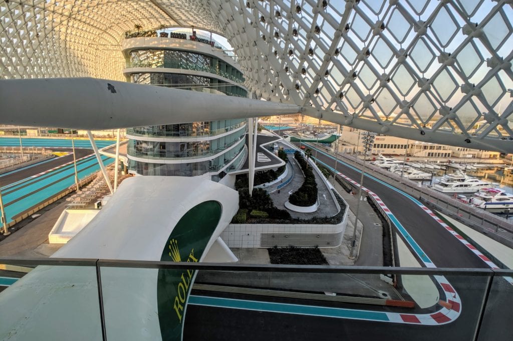 Hotel Review: The New W Abu Dhabi on Yas Island 14 via of the formula one track