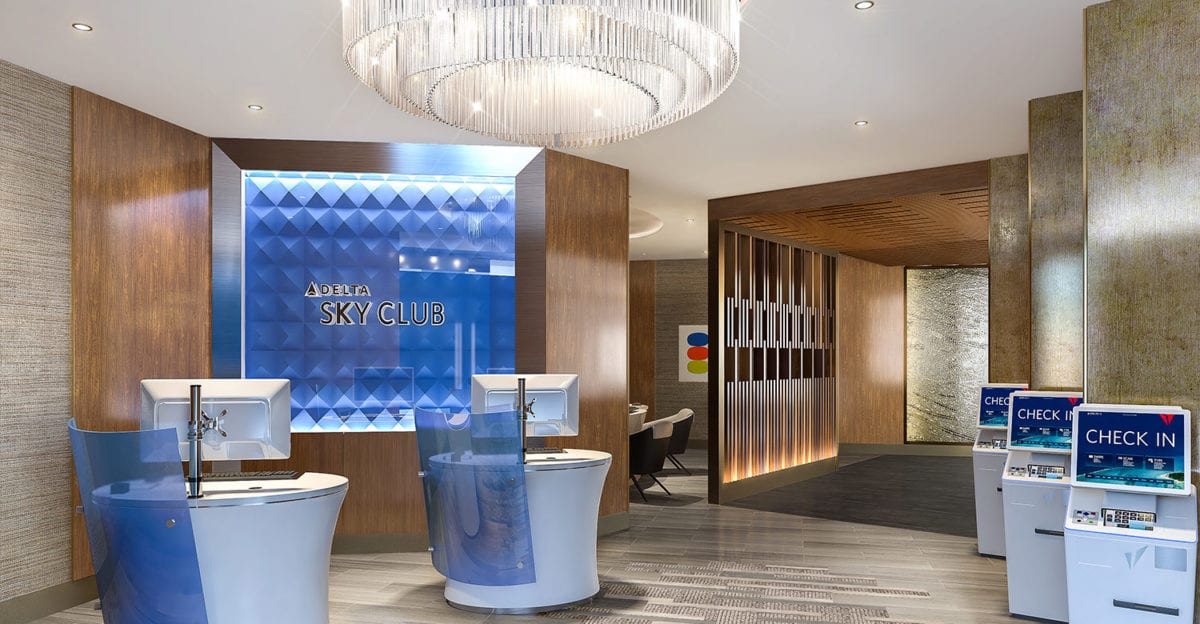 Delta Sky Club Haneda