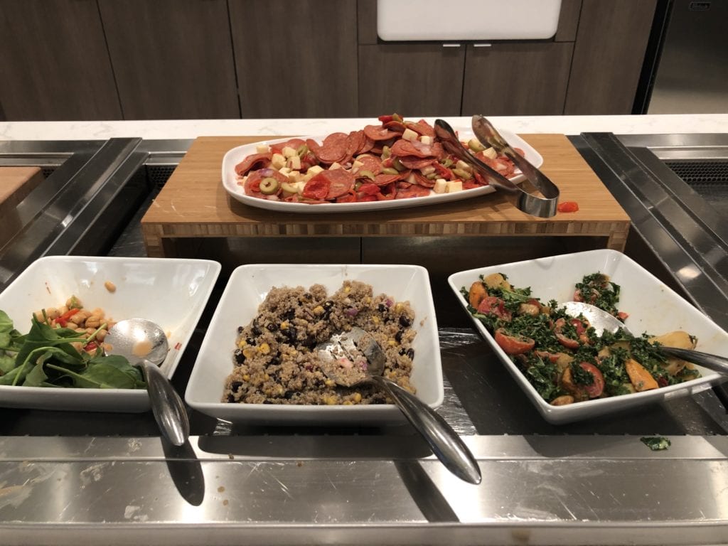 delta sky club phoenix food