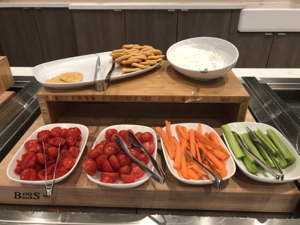 delta sky club phoenix food