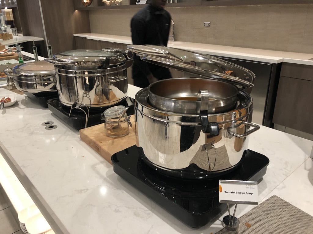 delta sky club phoenix food