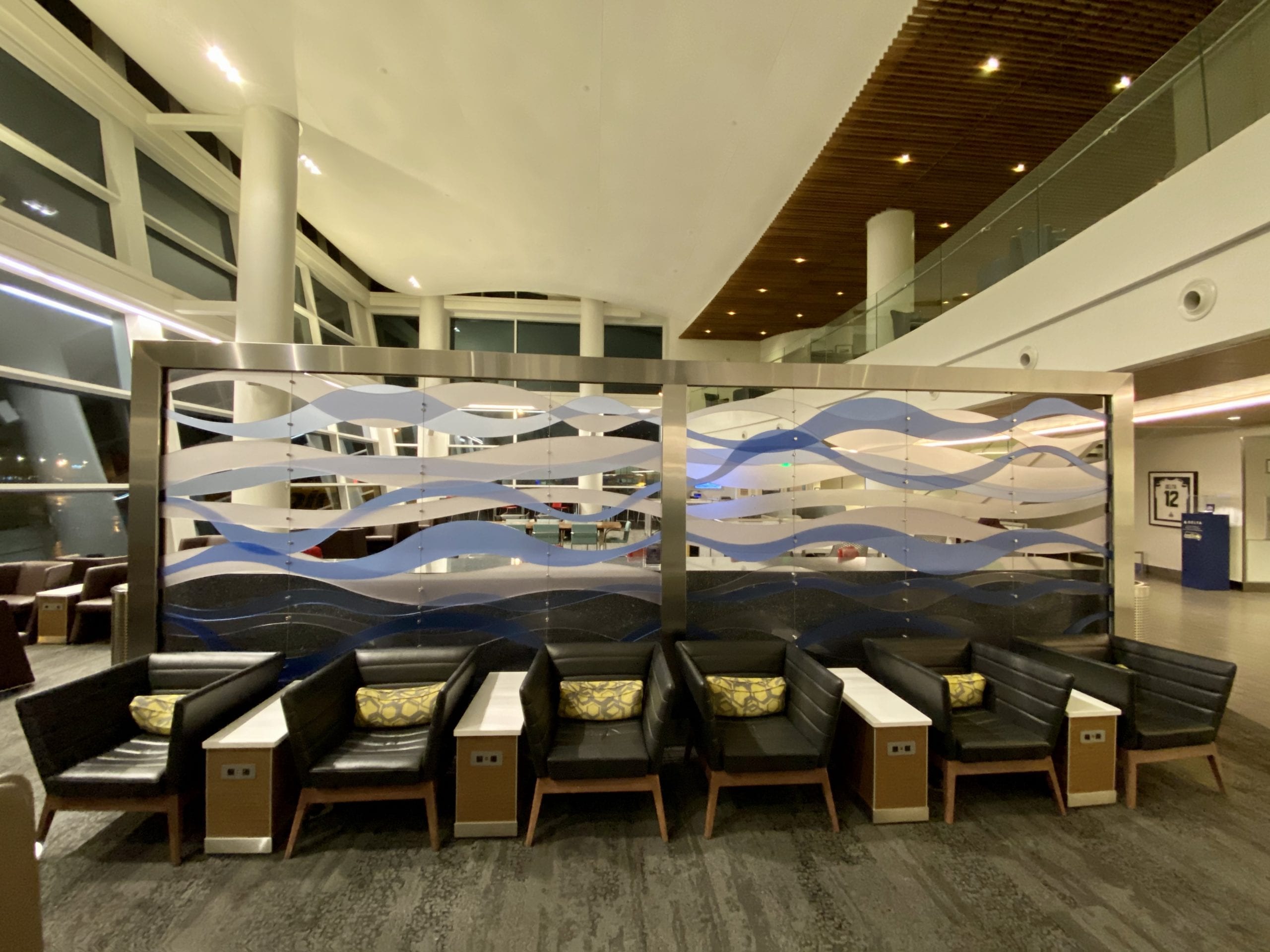 delta sky club seattle art