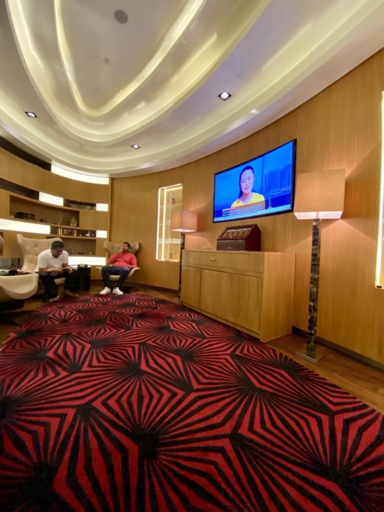 etihad first class lounge cigar room