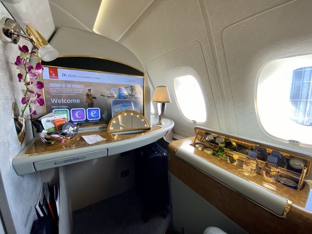 Flight Review: Emirates First Class A380 Los Angeles to Dubai 56 Emirates First Class suite