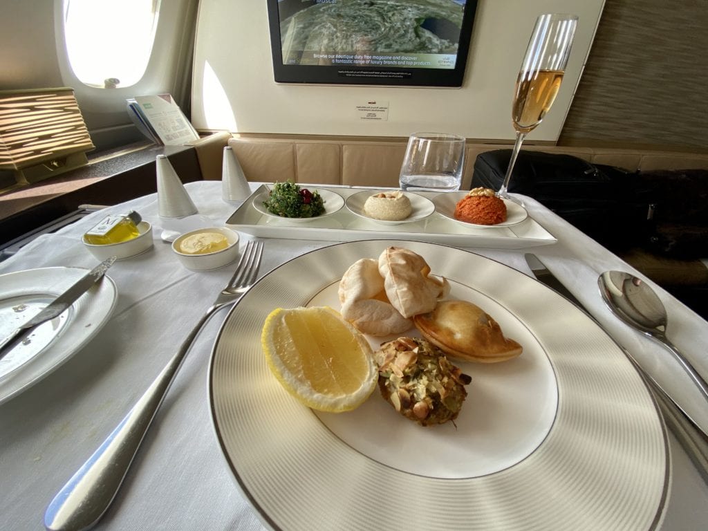etihad first class caviar