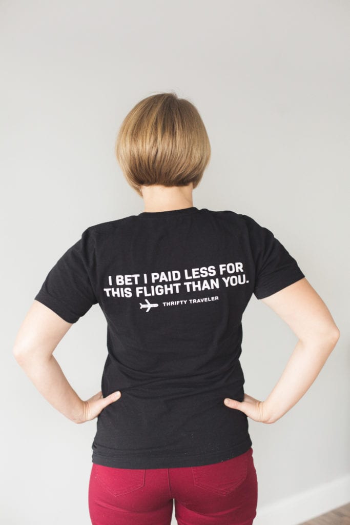 A person standing posing for the camera