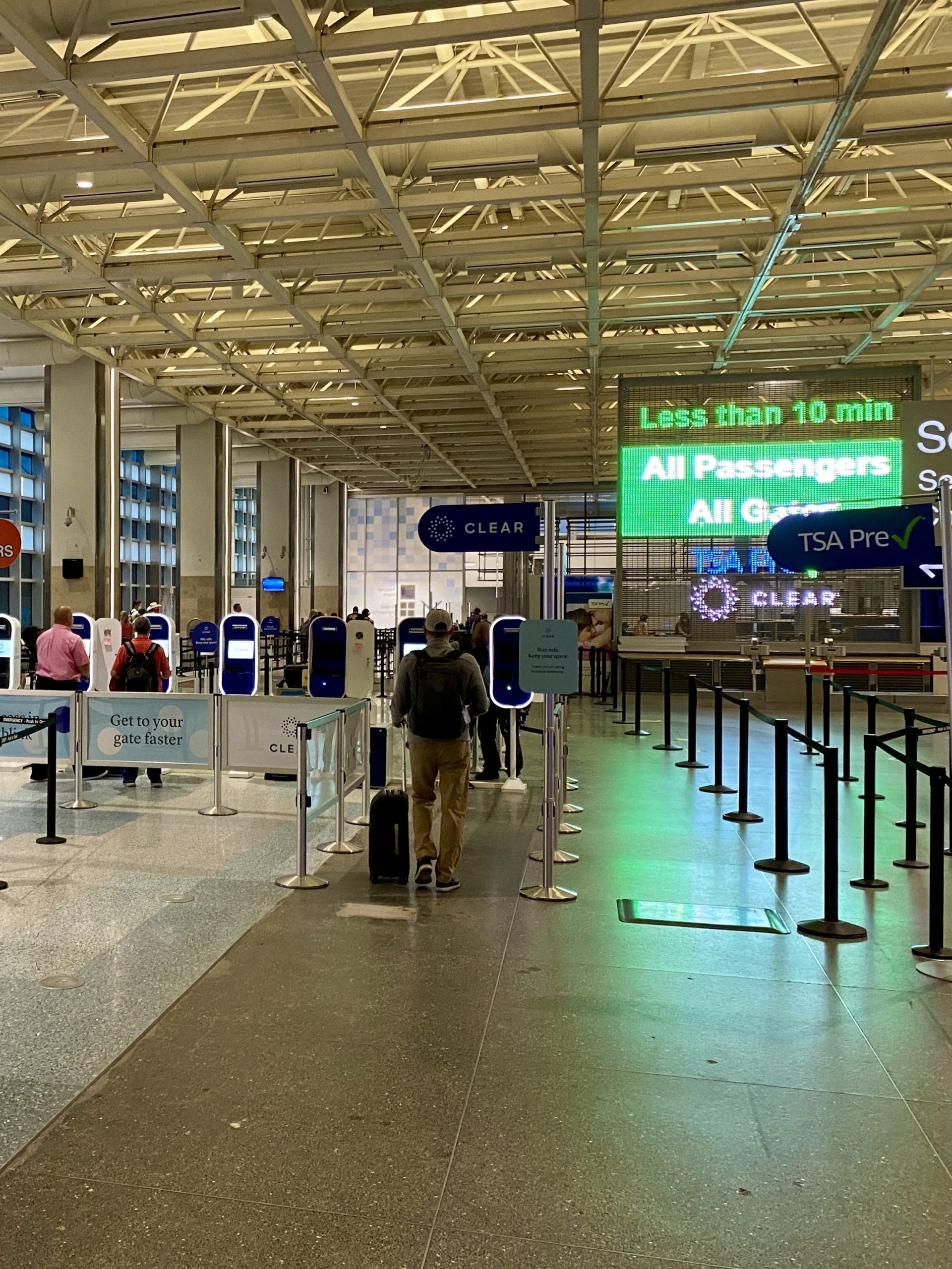 tsa precheck lines