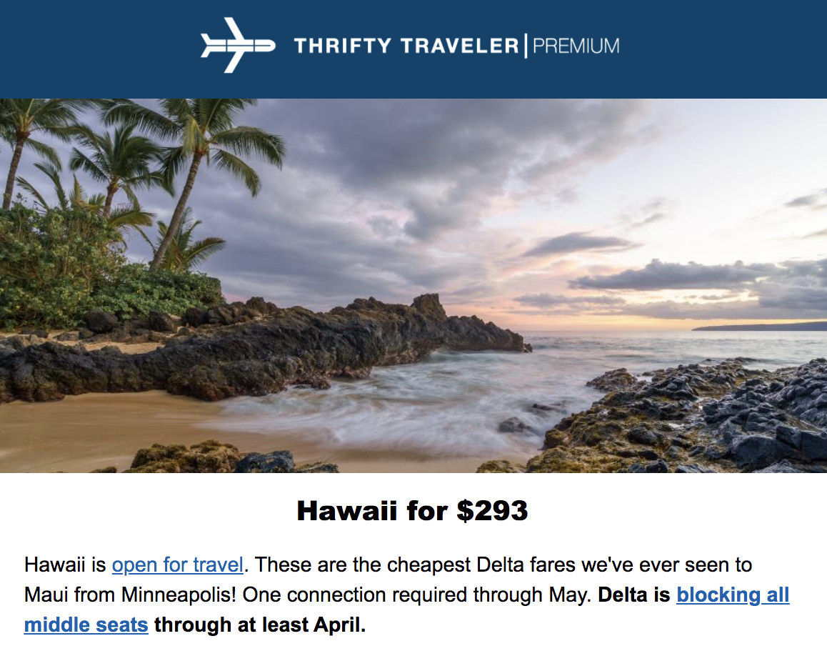 hawaii premium deal