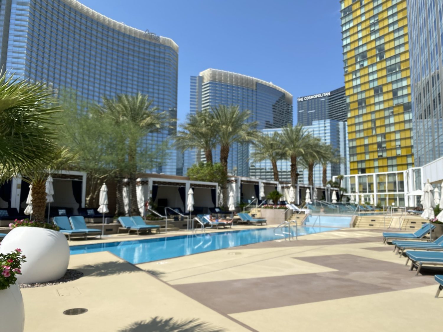waldorf astoria las vegas pool