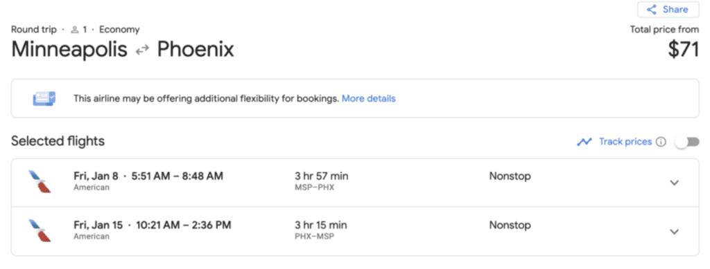 2021 domestic flight deals