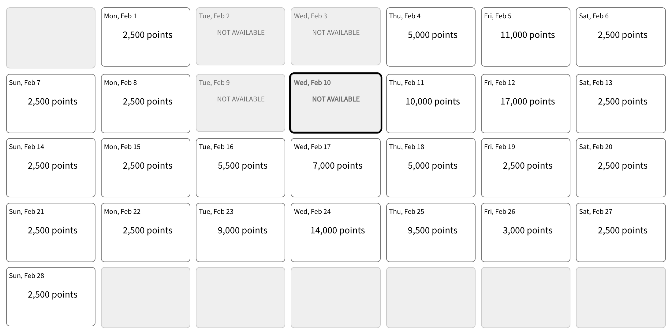 free spirit loyalty program redemptions