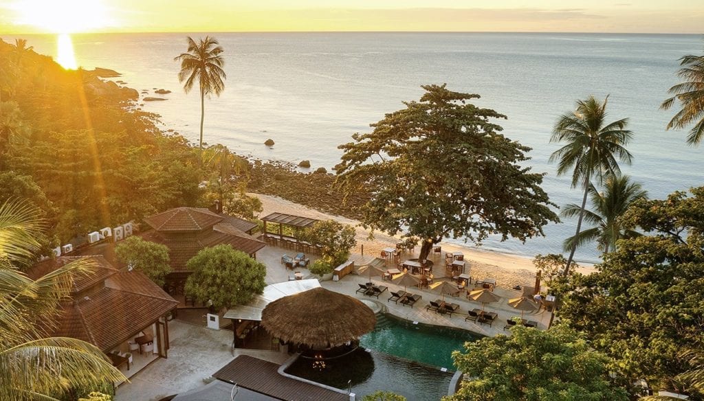 Your Private Pool Paradise: 7 Nights in Koh Samui, Thailand from $645 1 A tree next to a body of water