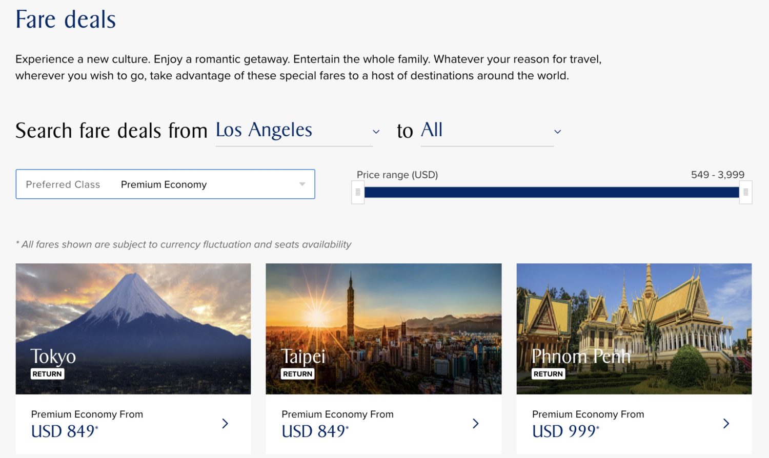 singapore airlines black friday deal