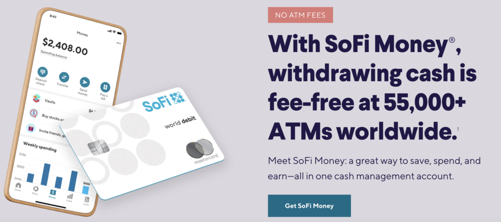 sofi money atm fees