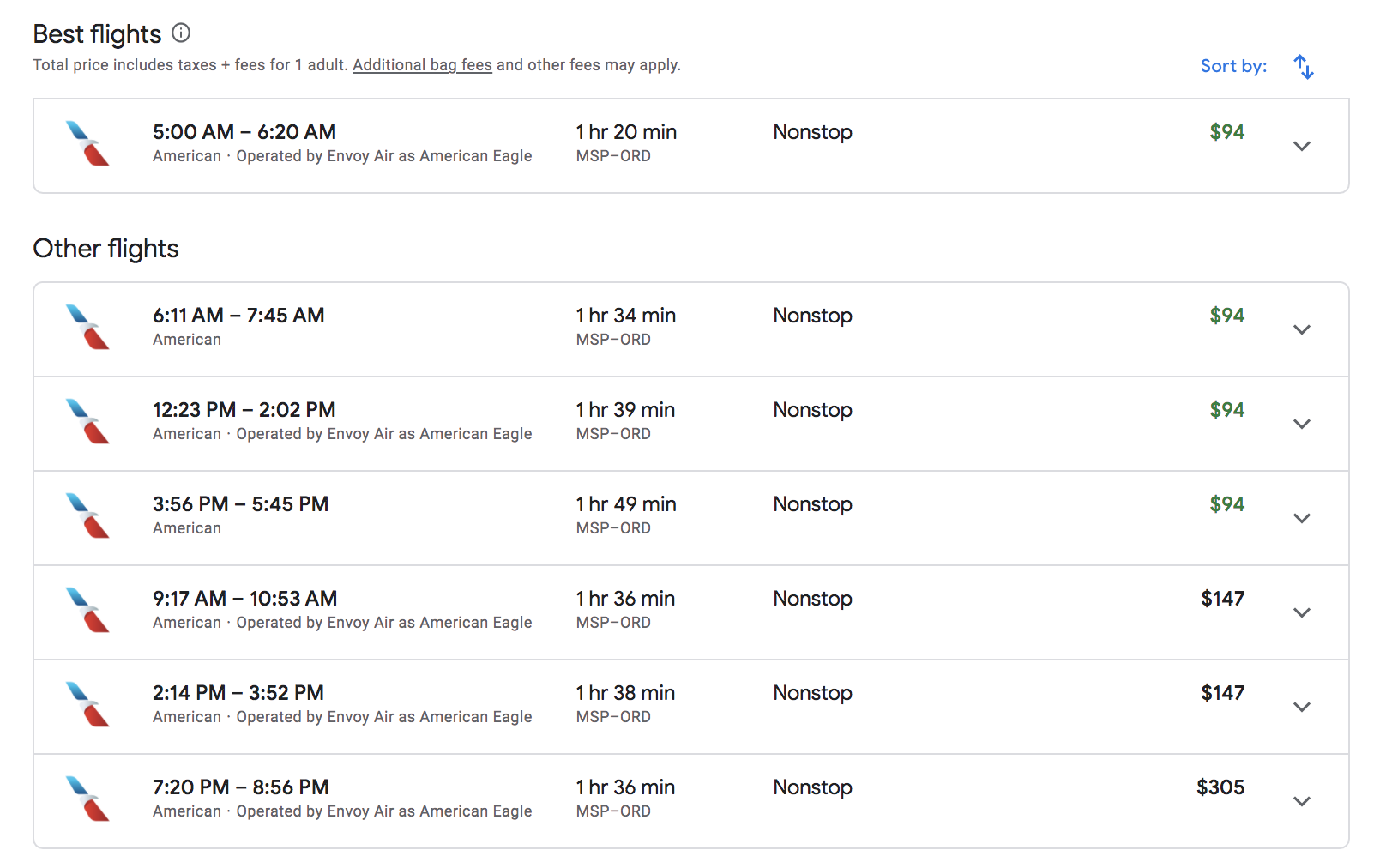 msp flights 2021 travel