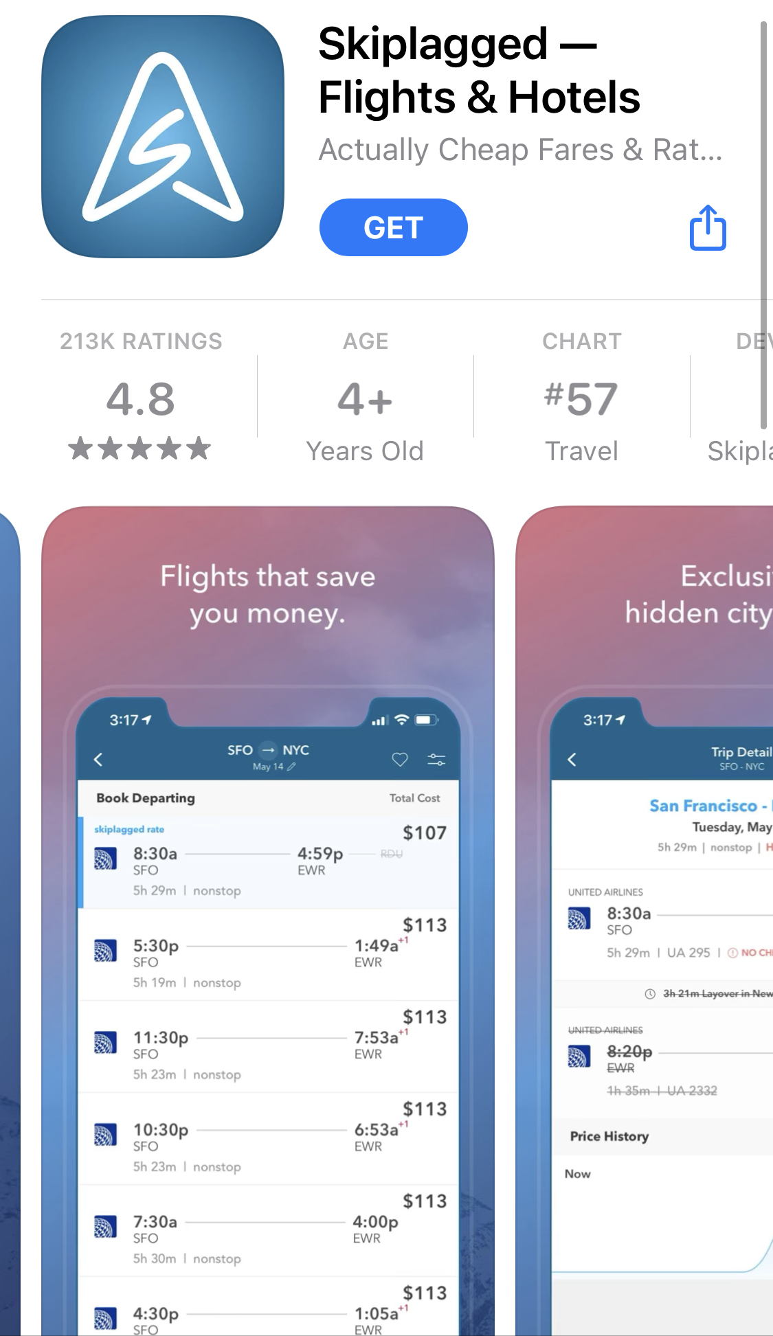 apple app store screenshot