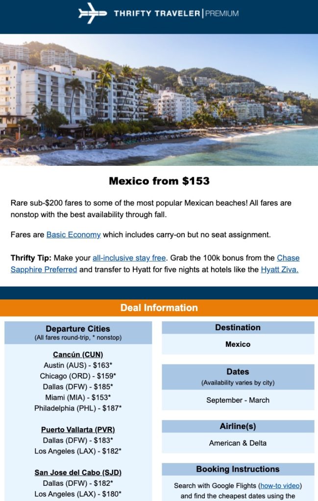 premium deal tropical