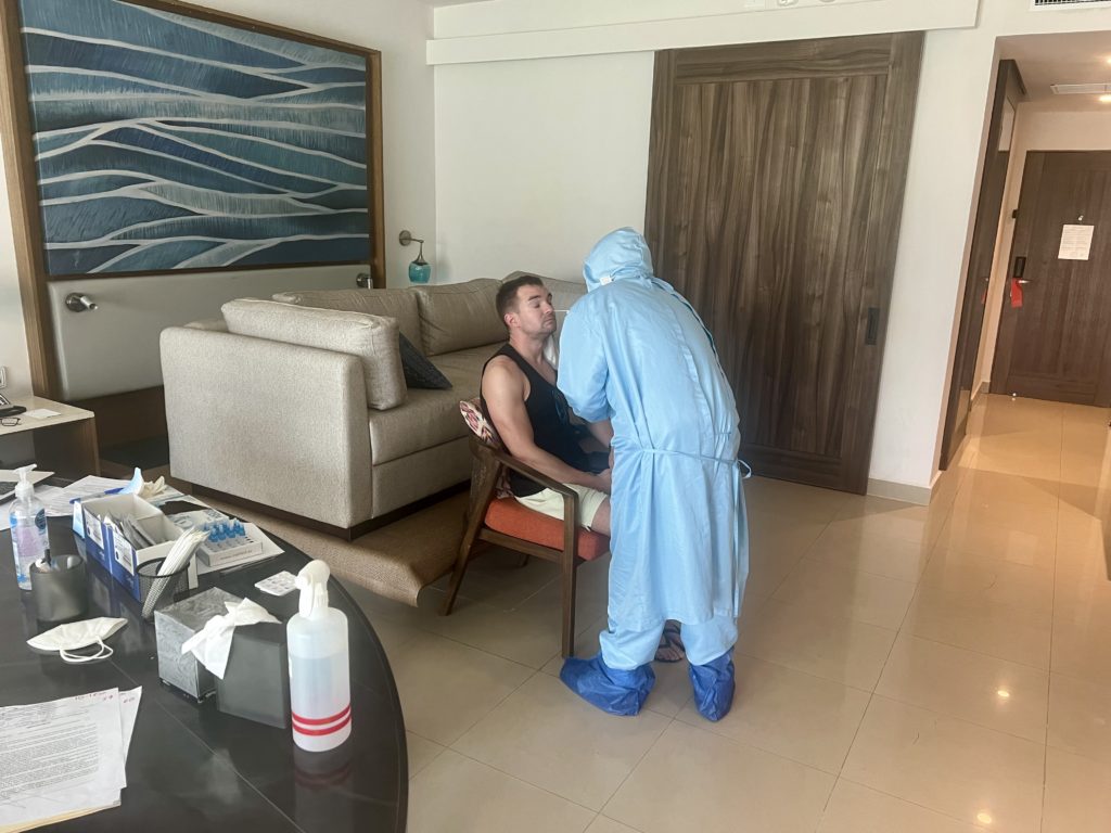 hyatt ziva riviera cancún covid test