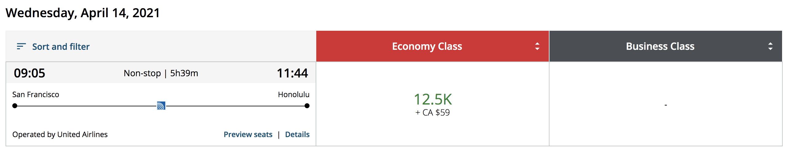 How to Maximize Air Canada's Aeroplan Program 32 SFO to OGG Aeroplan