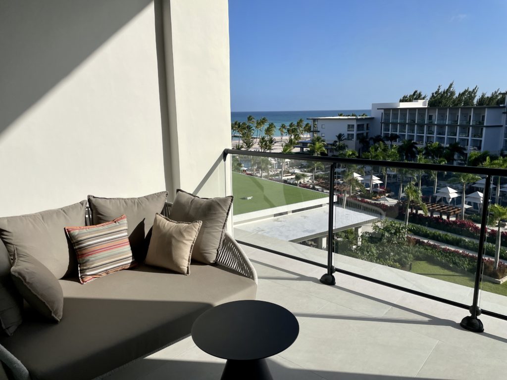 hyatt ziva and zilara cap cana balcony