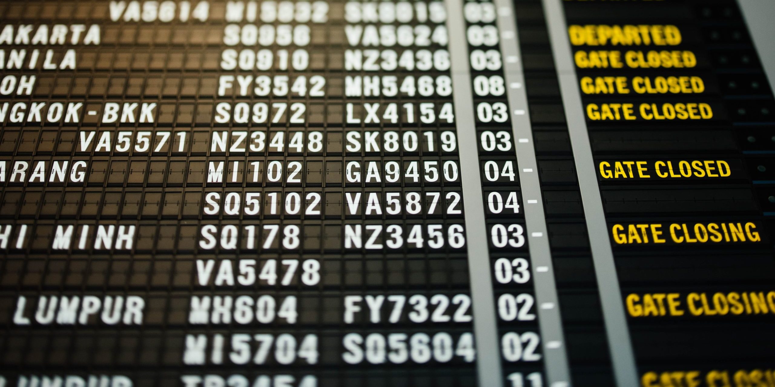 flight schedule change