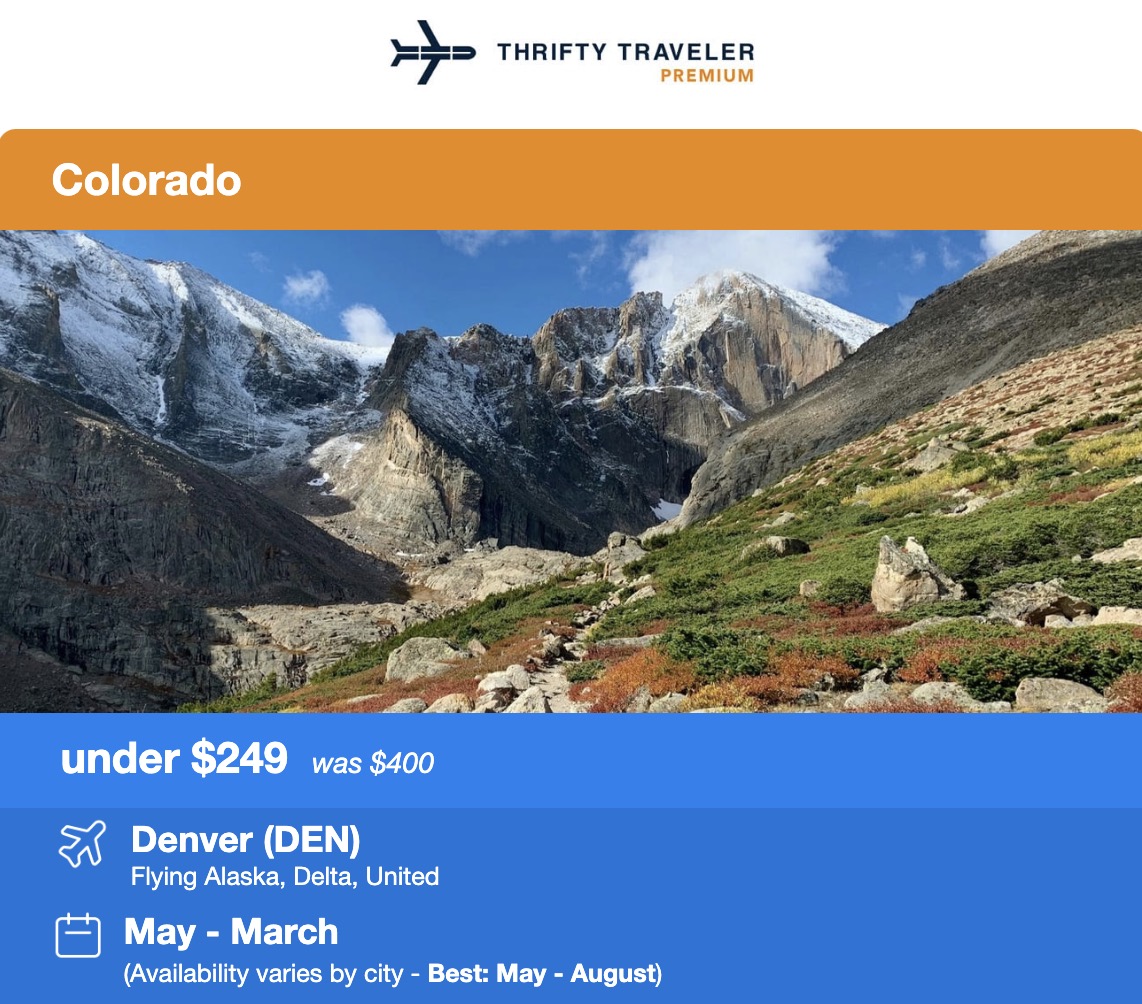 Denver flight deal