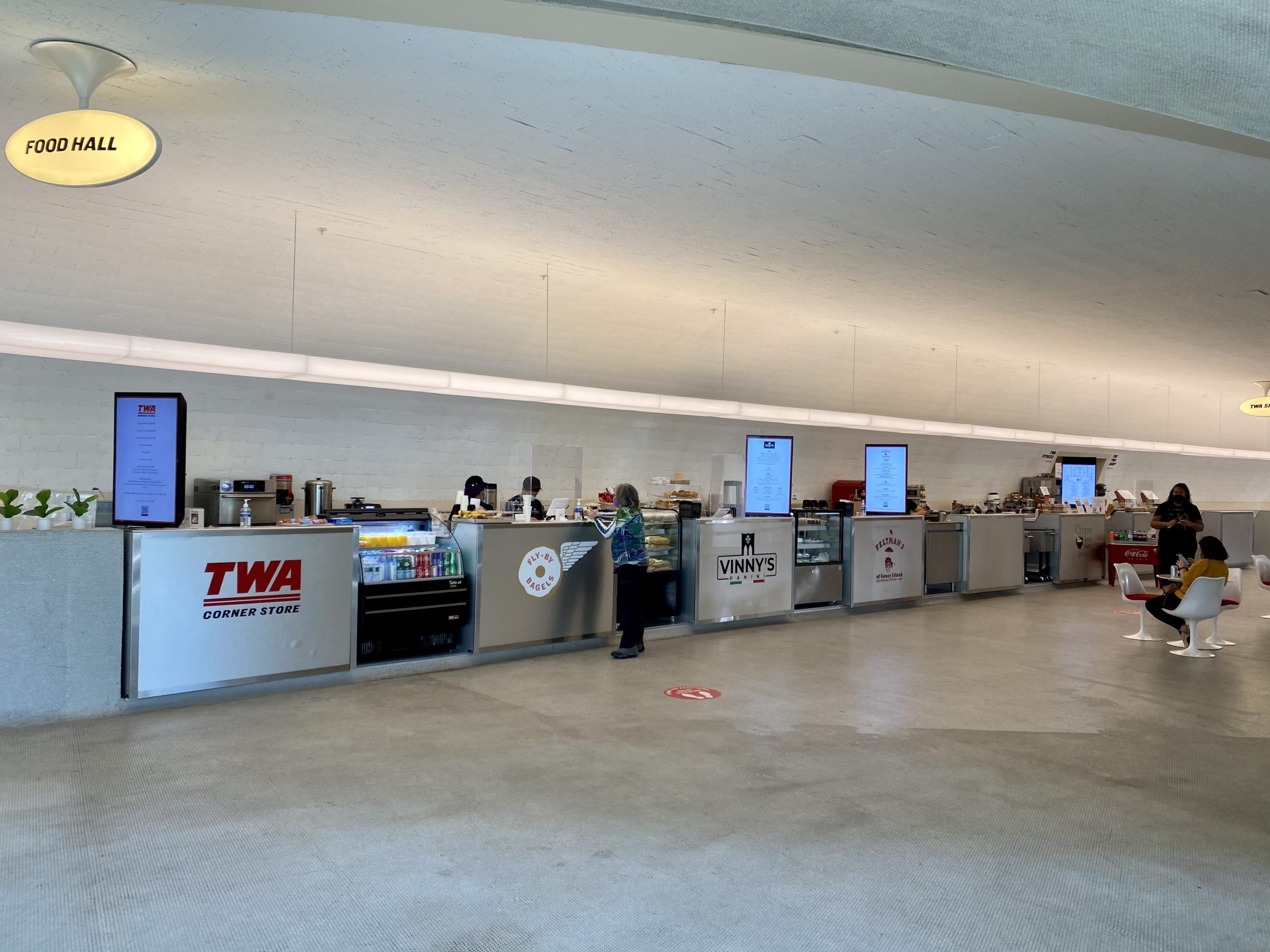 twa hotel food hall