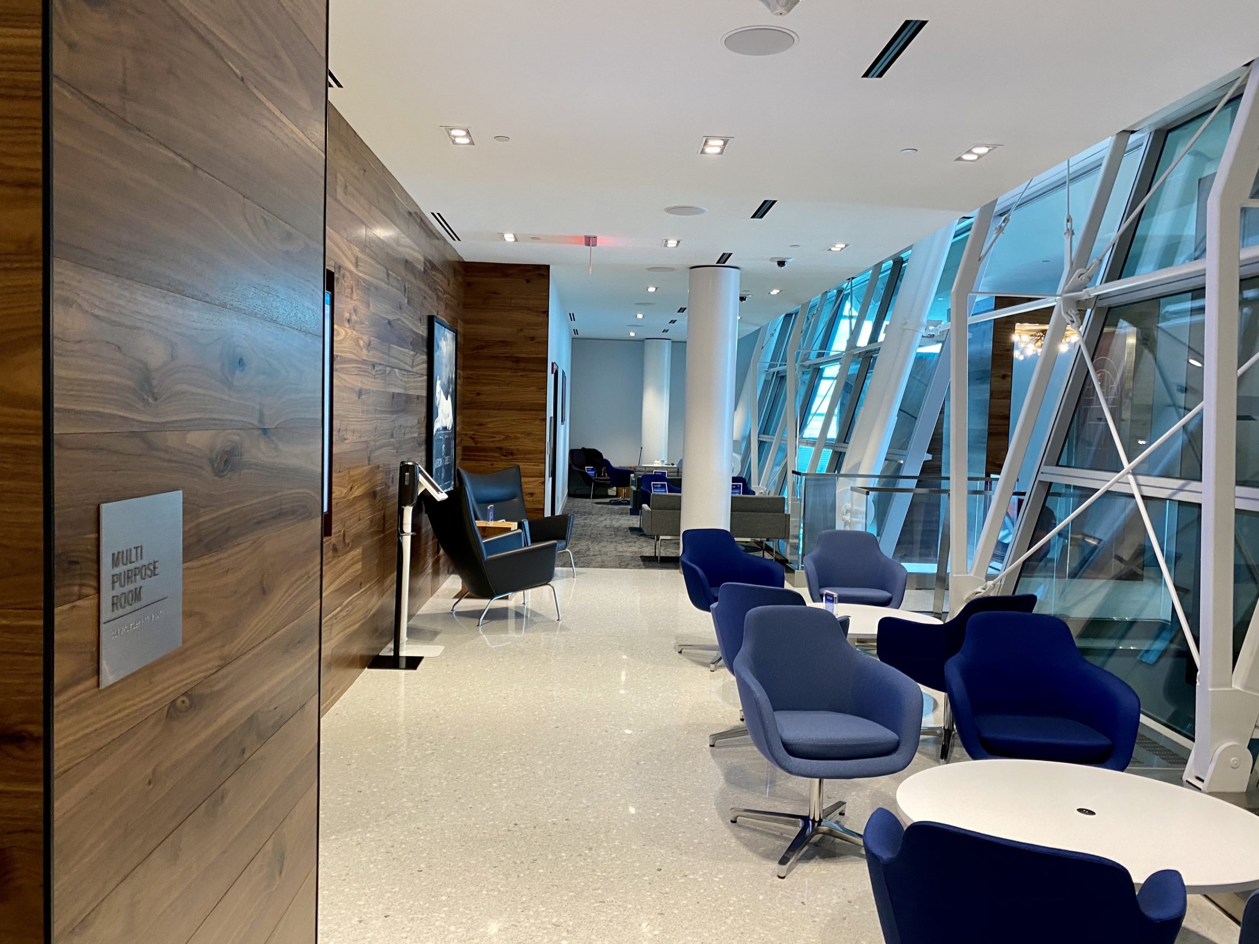 JFK Centurion Lounge seating