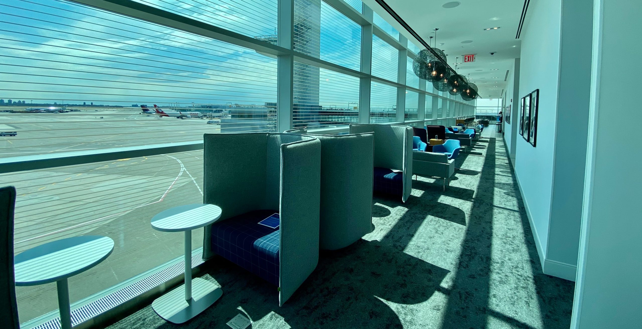 Centurion Lounge seating area at JFK