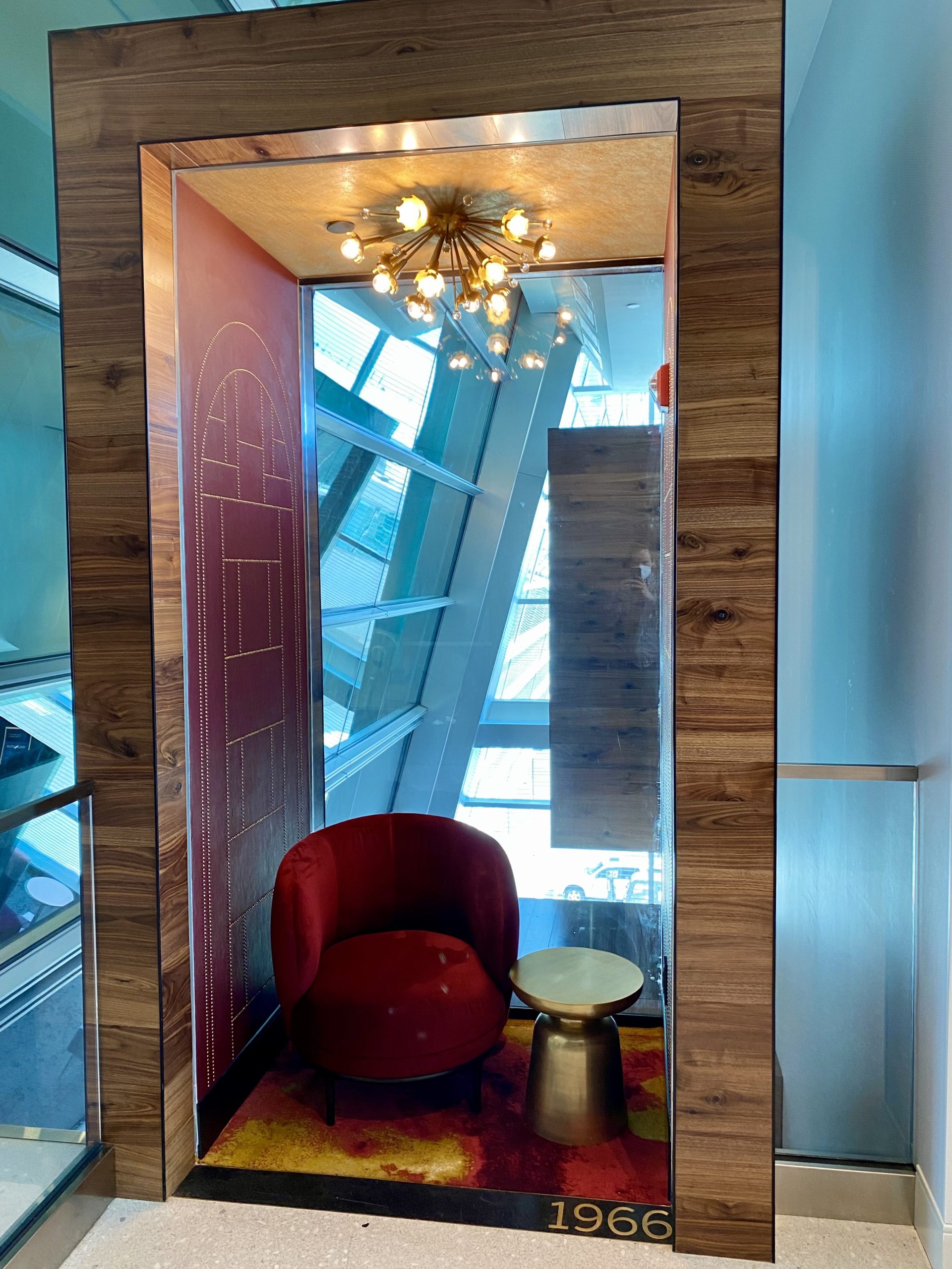 JFK Centurion Lounge seat