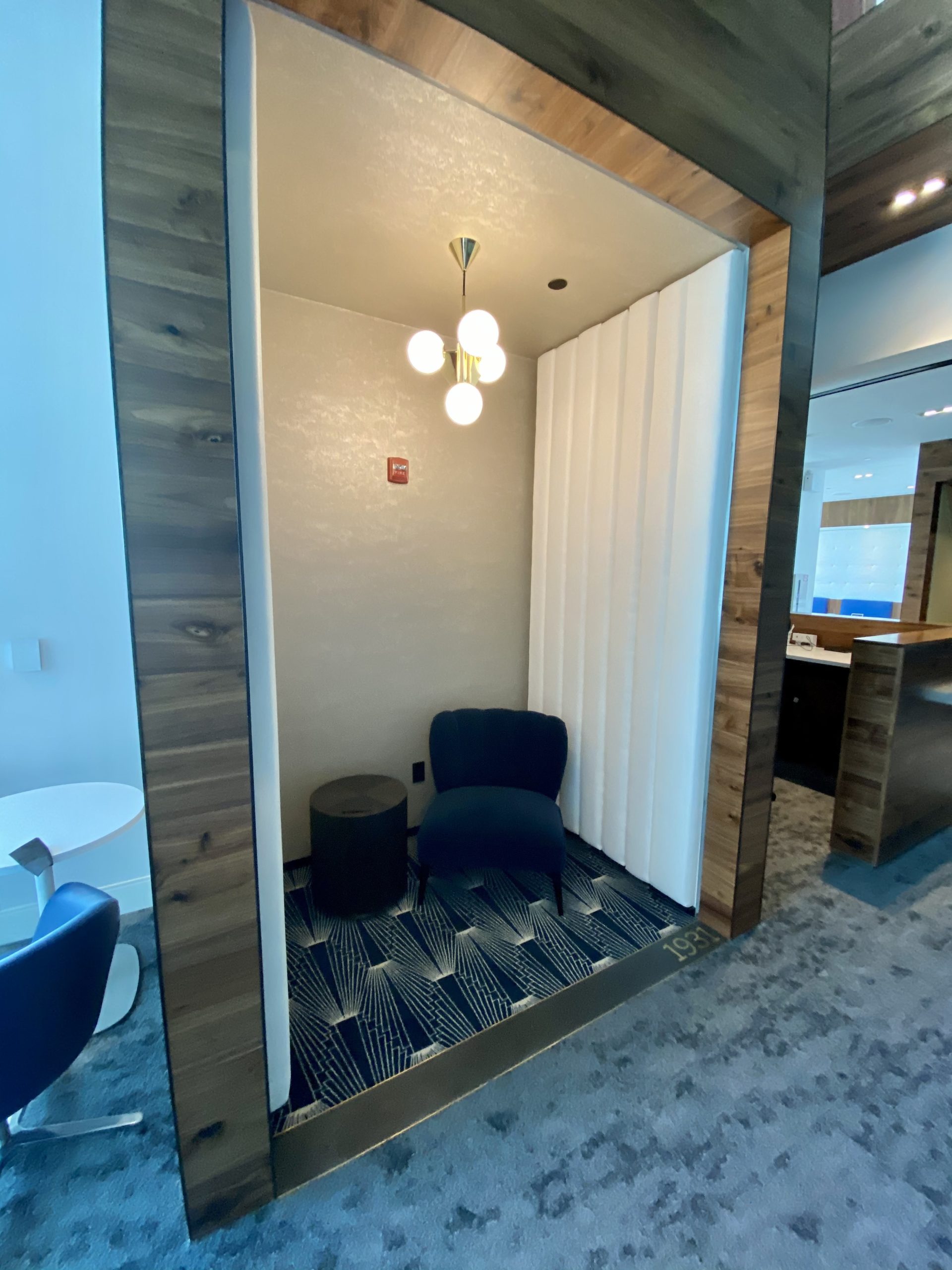 JFK Centurion Lounge seating