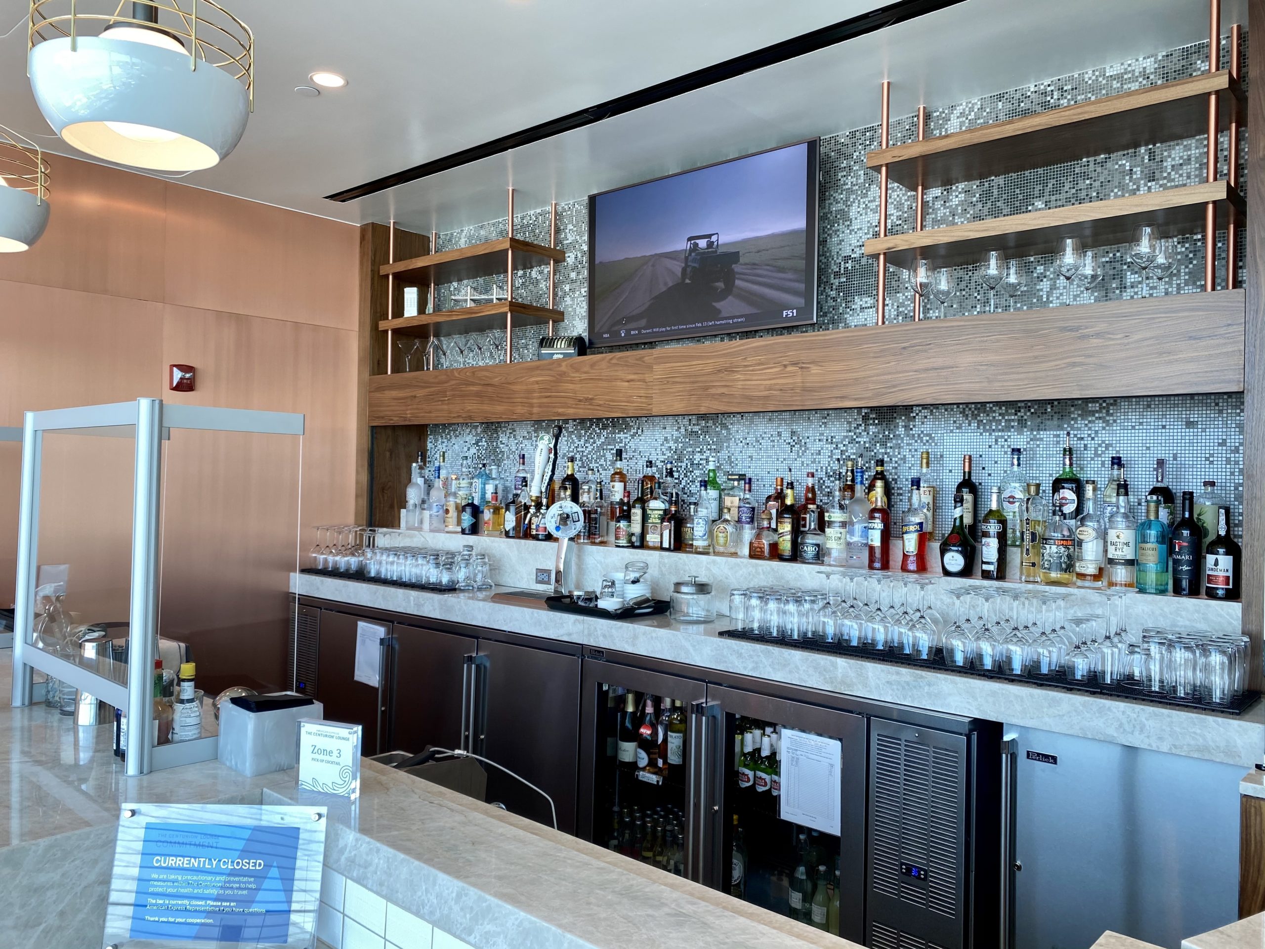 JFK Centurion Lounge bar