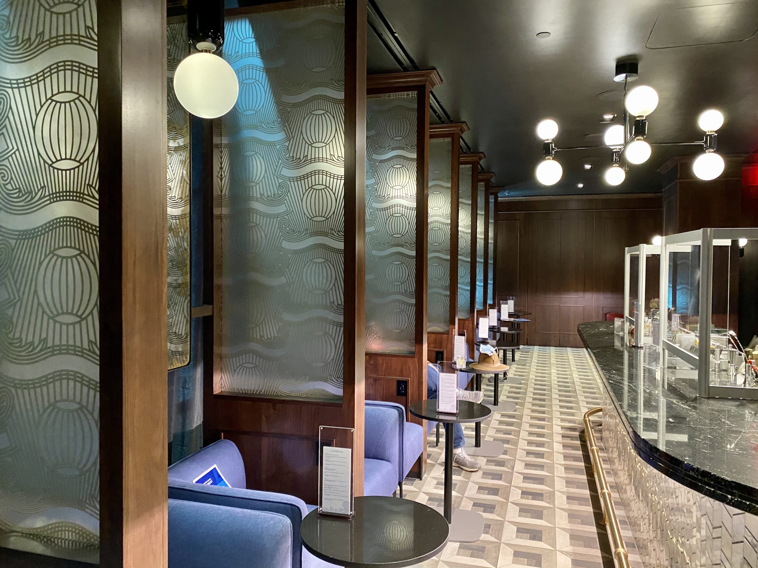 JFK Centurion Lounge speakeasy