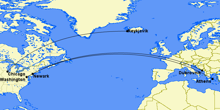 United Adds New Flights to Iceland, Greece & Croatia 1 united new routes