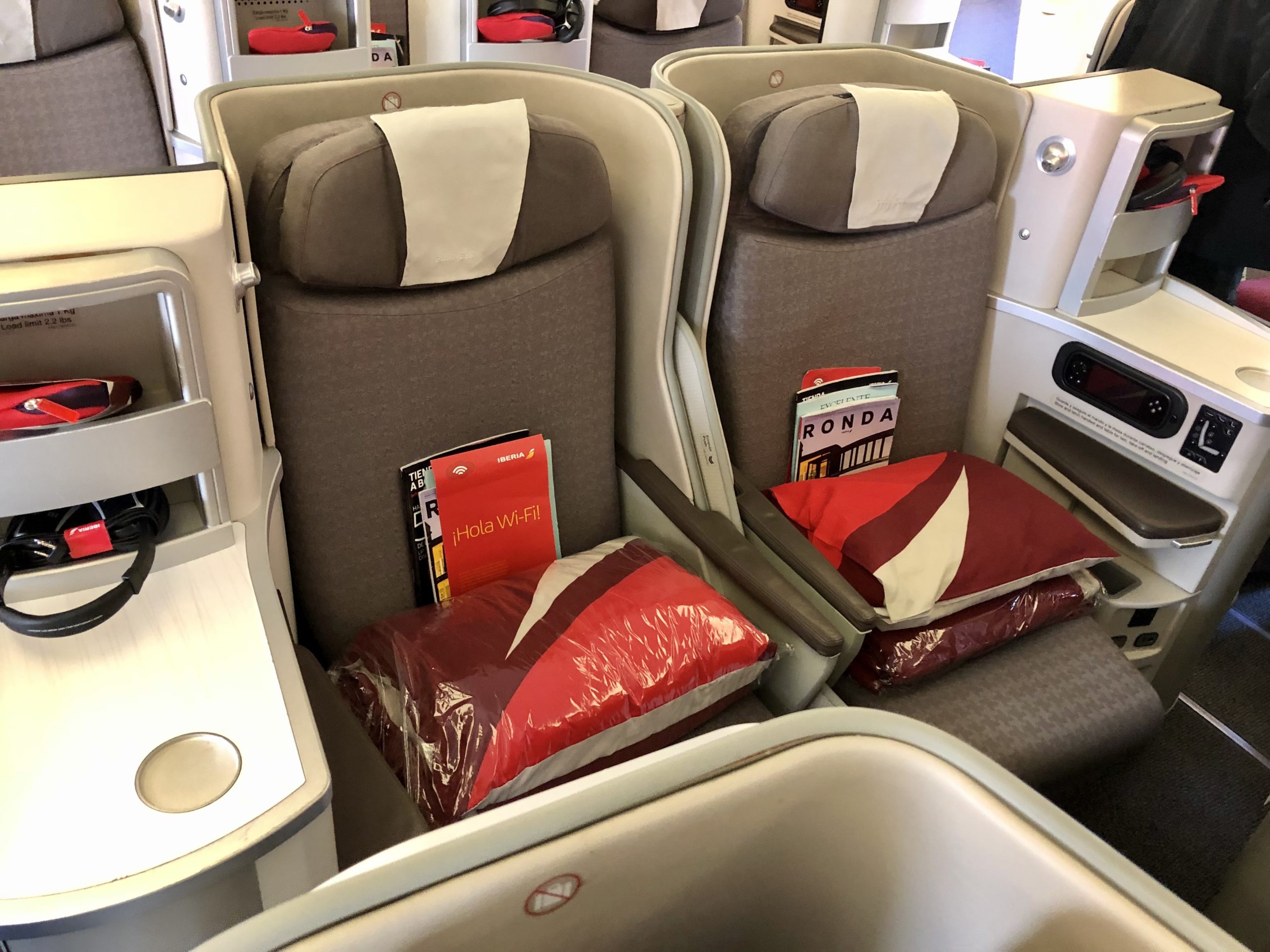 iberia business class seats