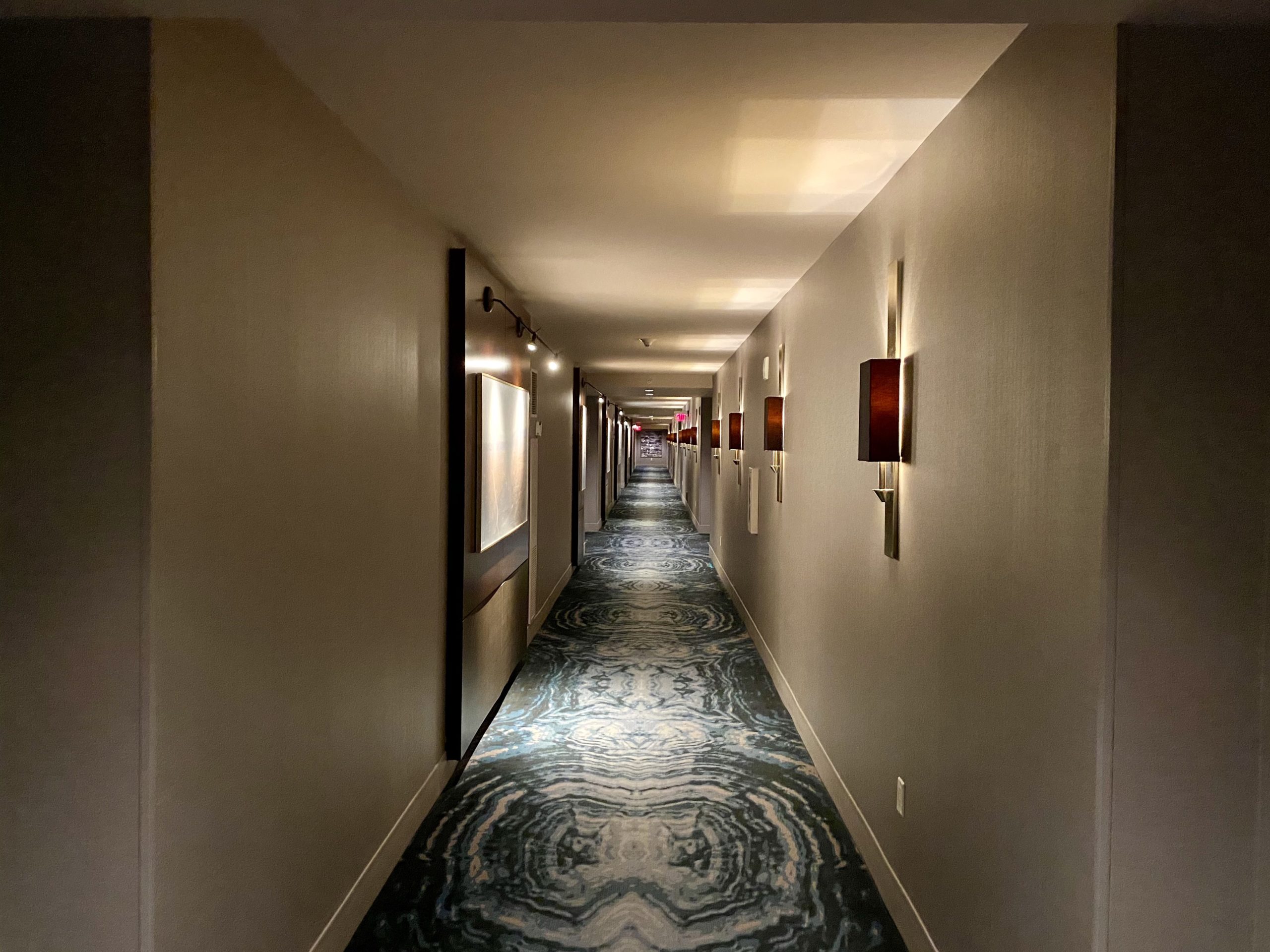 delano las vegas hallway