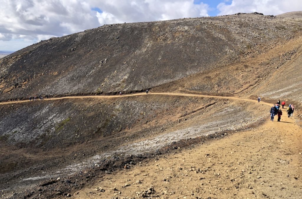 Iceland Volcano hike