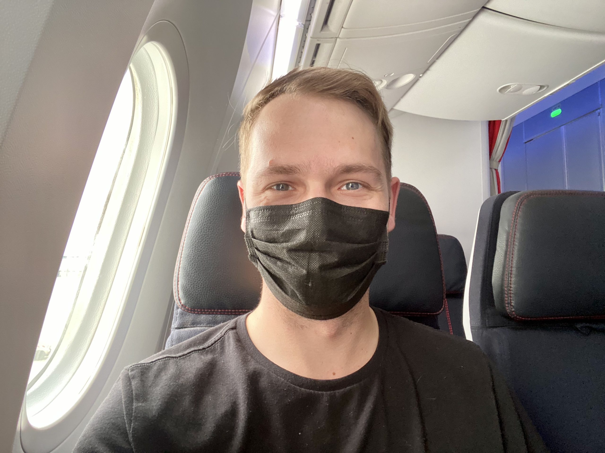 flying to europe masks